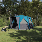 Kabin Telt For 6 Personer Med Tak Blå 425 X 396 X 222 Cm