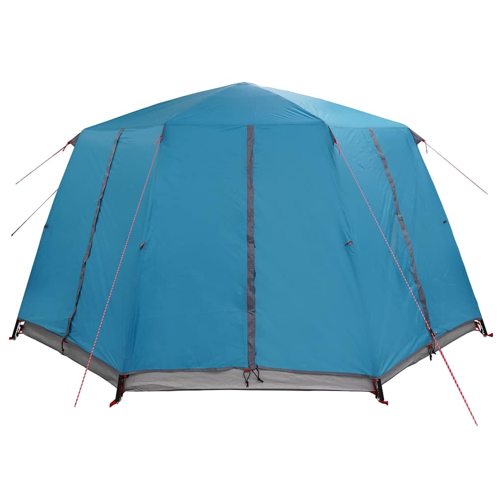 Kabin Telt For 6 Personer Med Tak Blå 425 X 396 X 222 Cm