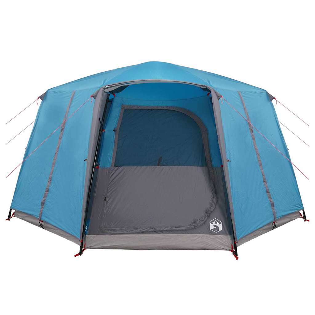 Kabin Telt For 6 Personer Med Tak Blå 425 X 396 X 222 Cm