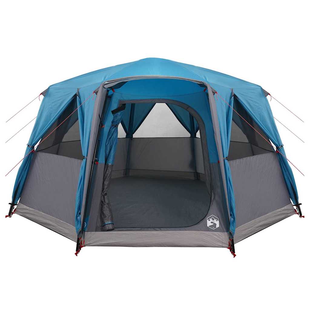 Kabin Telt For 6 Personer Med Tak Blå 425 X 396 X 222 Cm