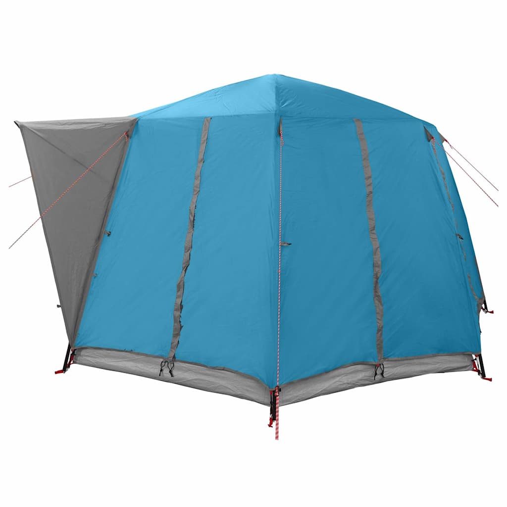 Kabin Telt For 6 Personer Med Tak Blå 425 X 396 X 222 Cm