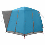 Kabin Telt For 6 Personer Med Tak Blå 425 X 396 X 222 Cm