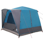 Hytte Telt For 5 Personer Med Tak Blå Og Grå 333 X 317 X 194 Cm