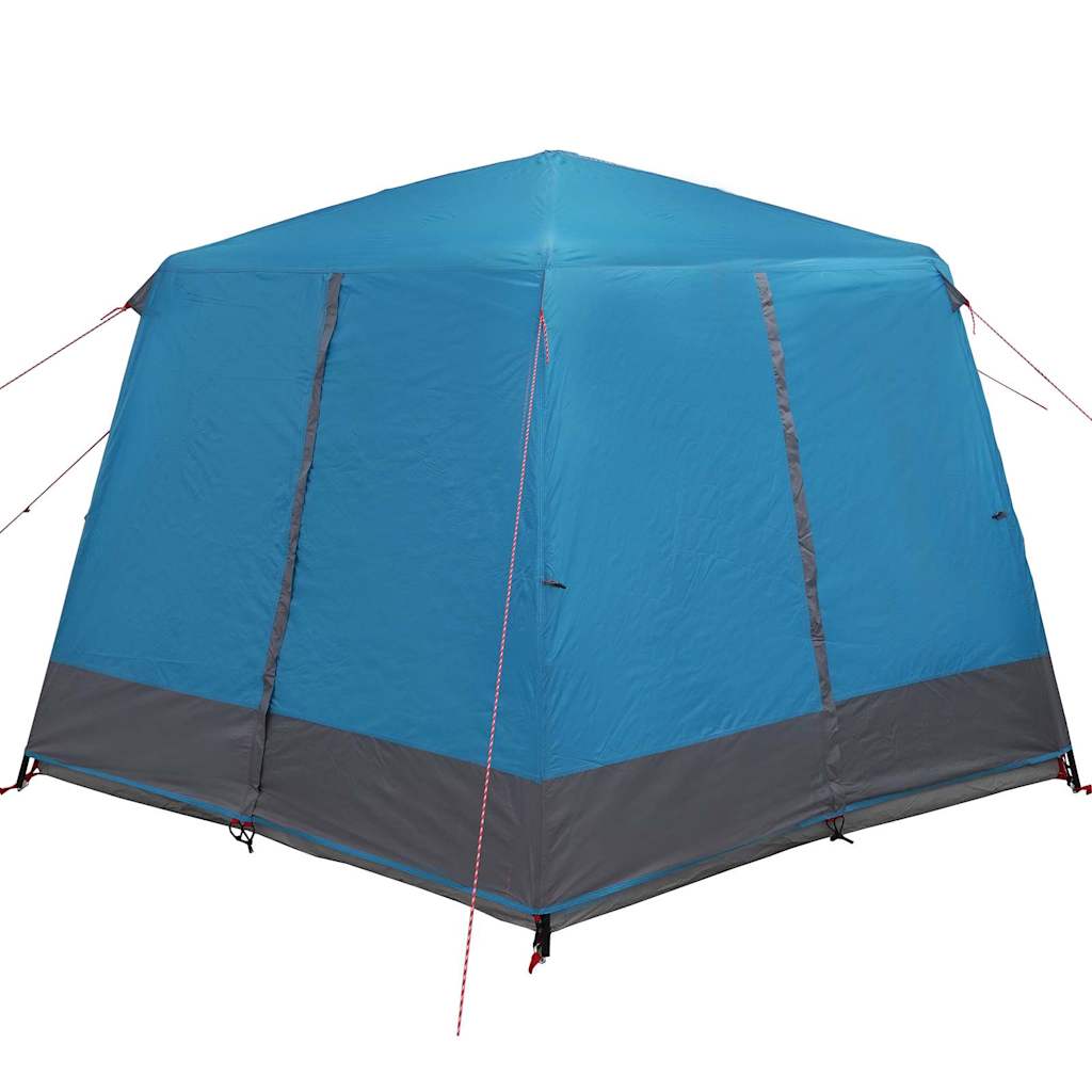 Hytte Telt For 5 Personer Med Tak Blå Og Grå 333 X 317 X 194 Cm
