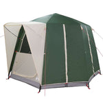 Hytte Telt For 3 Personer Grønn Og Hvit 320 X 320 X 203 Cm