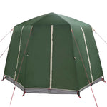 Hytte Telt For 3 Personer Grønn Og Hvit 320 X 320 X 203 Cm