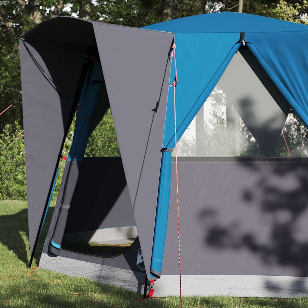 Hytte Telt For 3 Personer Med Tak Blå Og Grå 320 X 320 X 203 Cm