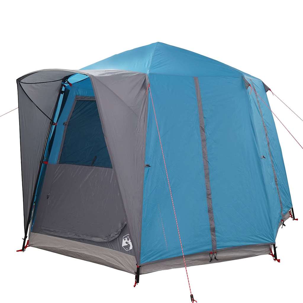 Hytte Telt For 3 Personer Med Tak Blå Og Grå 320 X 320 X 203 Cm