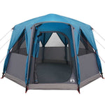 Hytte Telt For 3 Personer Med Tak Blå Og Grå 320 X 320 X 203 Cm