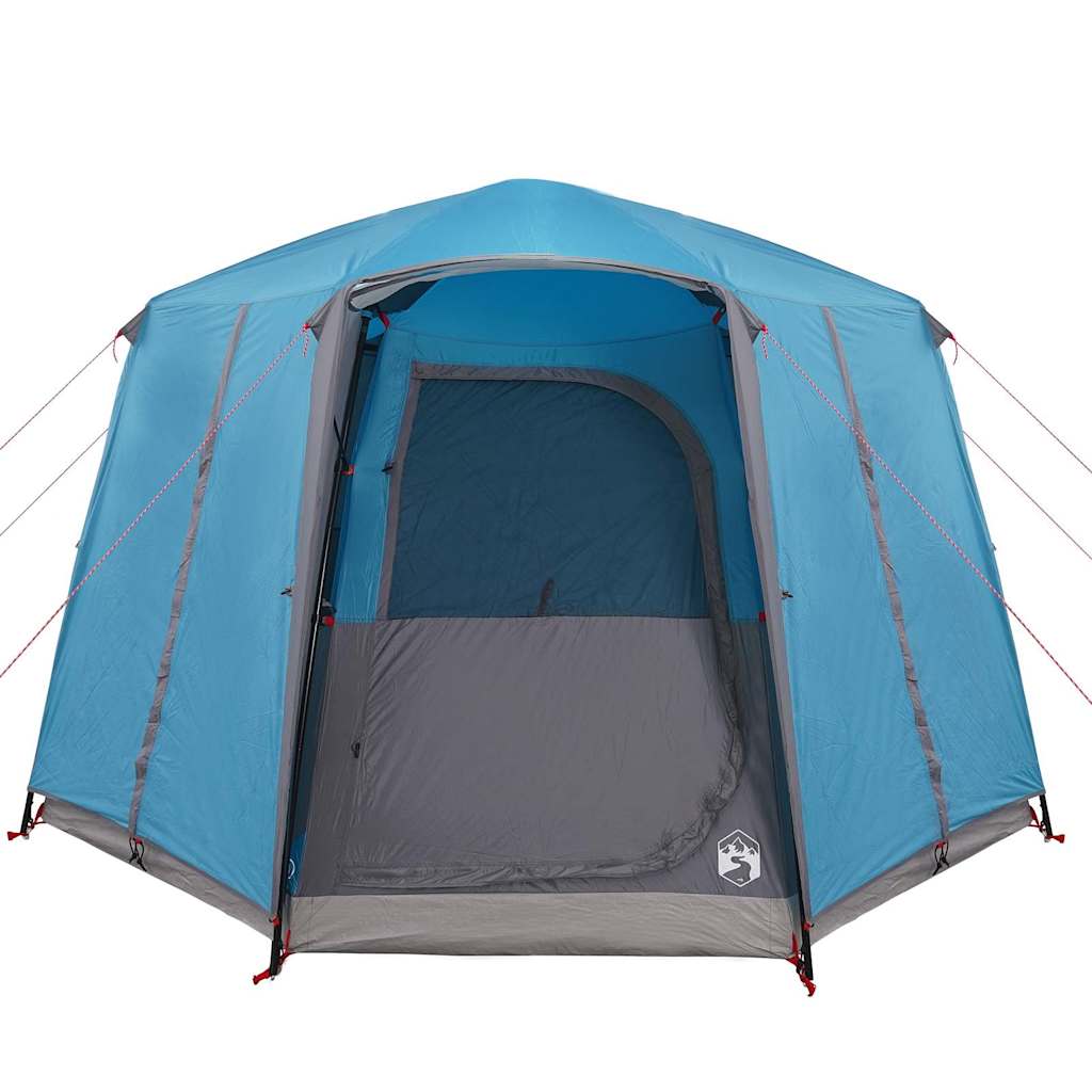 Hytte Telt For 3 Personer Med Tak Blå Og Grå 320 X 320 X 203 Cm