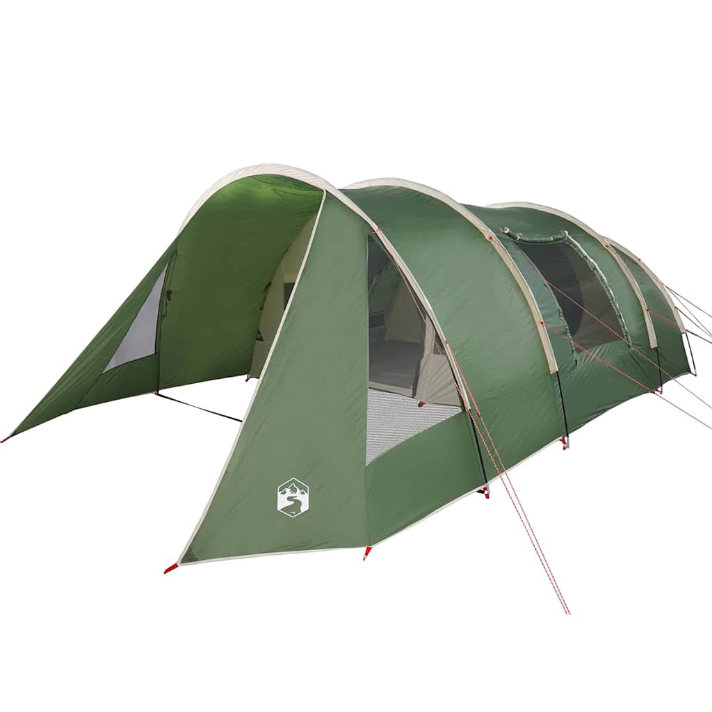 Tunnel Telt 5-Person Med Tak Grønn Og Hvit 805 X 405 X 211 Cm