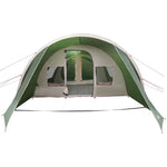 Tunnel Telt 5-Person Med Tak Grønn Og Hvit 805 X 405 X 211 Cm