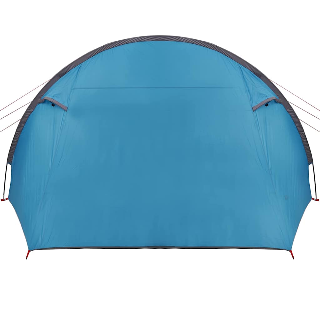 Tunnel Telt 5-Person Med Tak Blå Og Grå 805 X 405 X 211 Cm