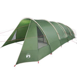 Tunnel Telt For 6 Personer Grønn Og Hvit 890 X 470 X 220 Cm