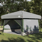 Innertelt 7-Person Med Tak Grønn Og Grå 300 X 300 X 250 Cm