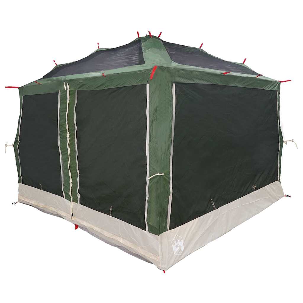 Innertelt 7-Person Med Tak Grønn Og Grå 300 X 300 X 250 Cm