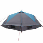 Teepee Tent 6-Person Med Tak Blå Og Grå 431 X 366 X 185 Cm