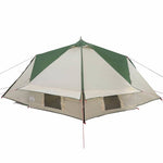 Teepee Telt 4-Person Med Tak Grønn Og Grå 388 X 320 X 169 Cm