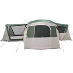 Familietelt For 20 Personer Grønn Og Hvit 745 X 700 X 217 Cm