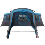 Familietelt For 20 Personer Blå Og Grå 745 X 700 X 217 Cm
