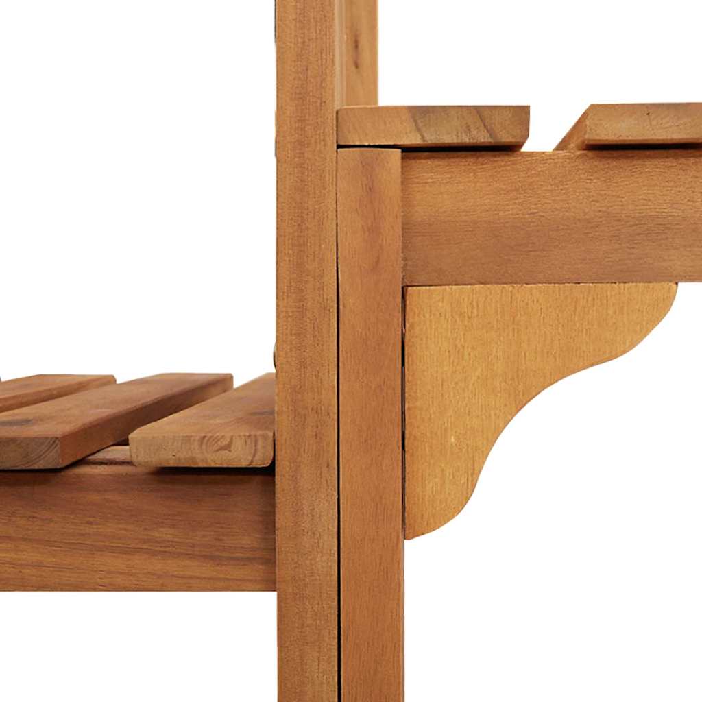 Boblebad Område Brun 255 X 255 X 55,5 Cm Solid Akasietre