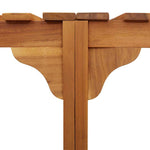 Boblebad Område Brun Ø255 X 55,5 Cm Solid Akasietre