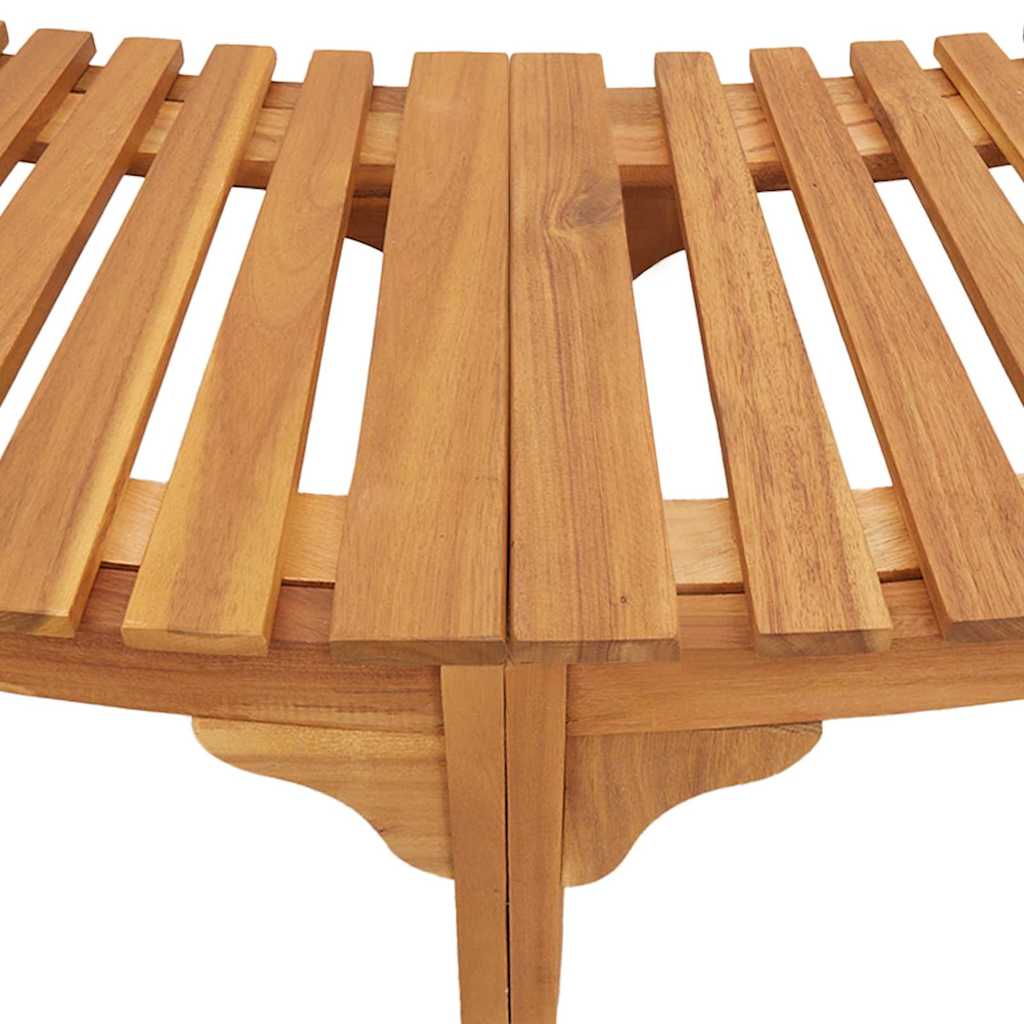 Boblebad Område Brun Ø255 X 55,5 Cm Solid Akasietre