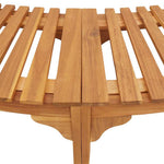 Boblebad Område Brun Ø255 X 55,5 Cm Solid Akasietre