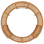 Boblebad Område Brun Ø255 X 55,5 Cm Solid Akasietre