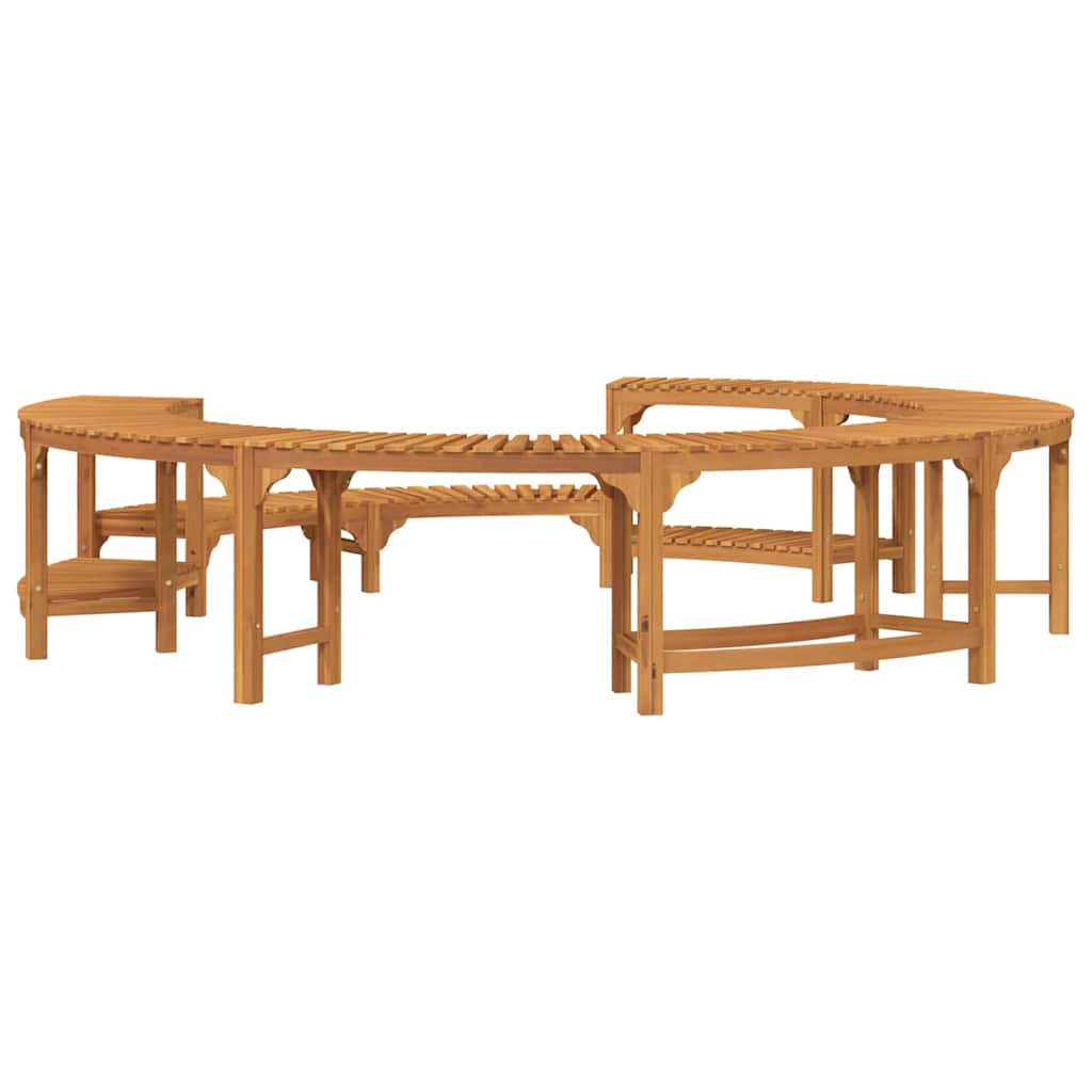 Boblebad Område Brun Ø275 X 55,5 Cm Solid Akasietre