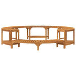 Boblebad Område Brun Ø275 X 55,5 Cm Solid Akasietre