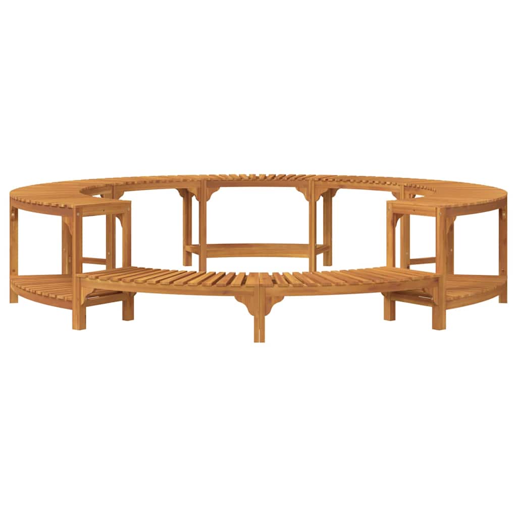Boblebad Område Brun Ø275 X 55,5 Cm Solid Akasietre