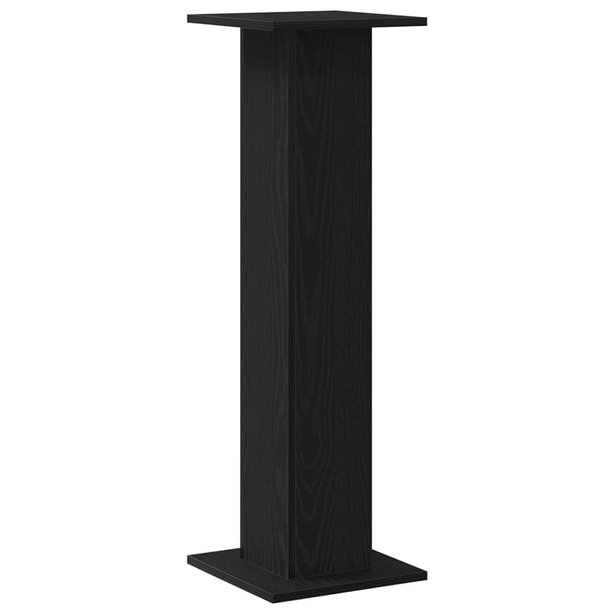 Høyttalerstativer 2 Pcs Svart Eik 30 X 30 X 95 Cm