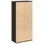Bokhylle Svart Eik 50 X 25 X 102 Cm