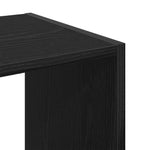 Bokhylle Svart Eik 68,5 X 32 X 68,5 Cm