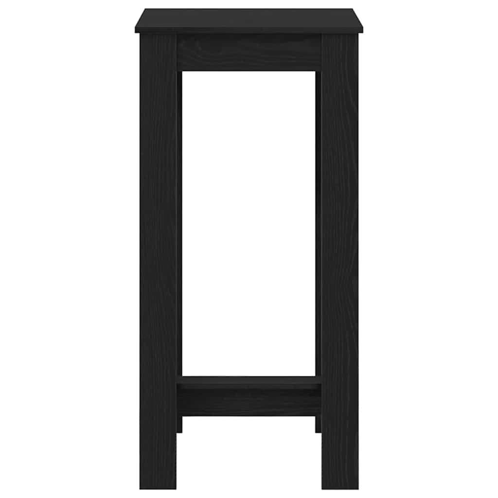 Barbord Svart Eik 51 X 50 X 103.5 Cm Konstruert Tre