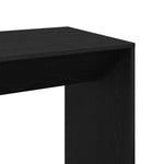 Barbord Svart Eik 51 X 50 X 103,5 Cm Konstruert Tre