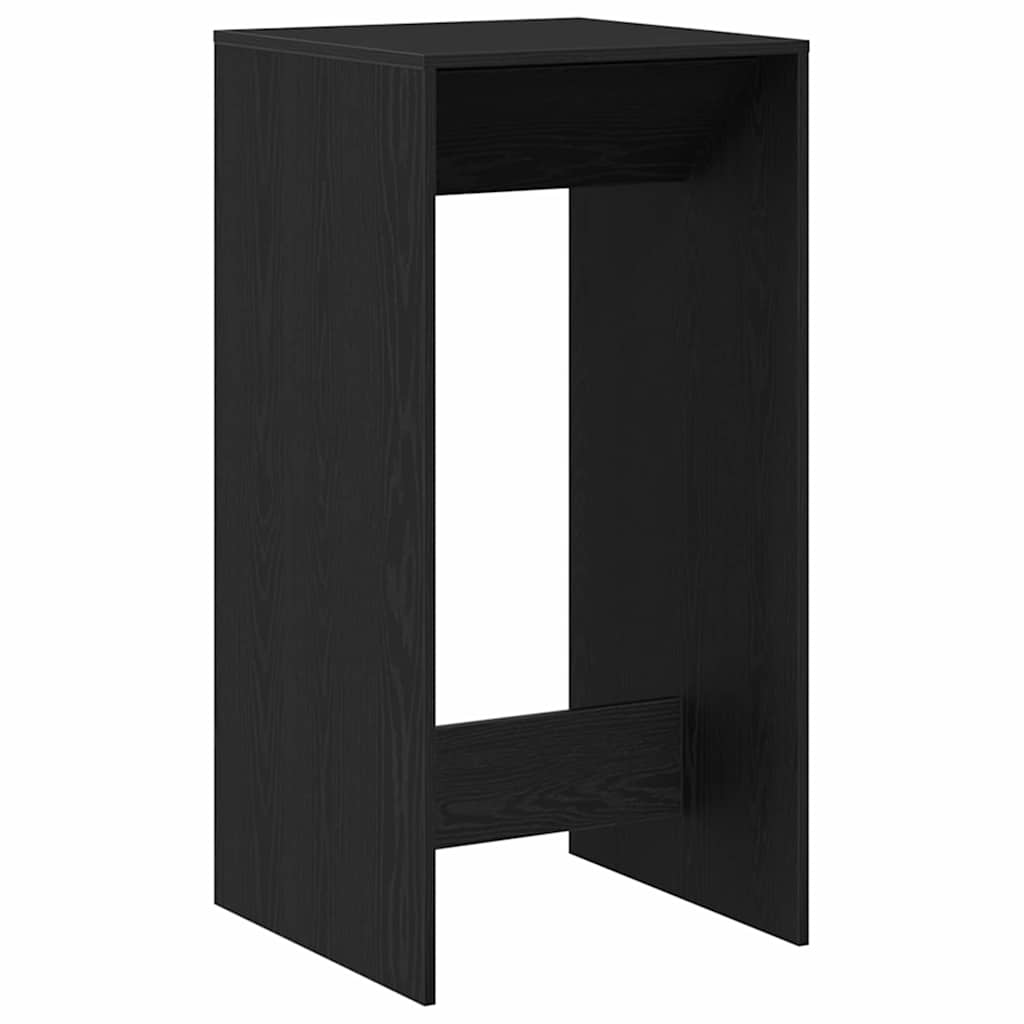 Barbord Svart Eik 51 X 50 X 103,5 Cm Konstruert Tre