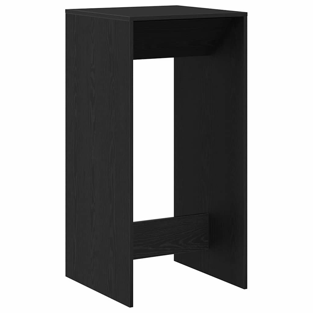 Barbord Svart Eik 51 X 50 X 103,5 Cm Konstruert Tre