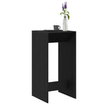 Barbord Svart Eik 51 X 50 X 103,5 Cm Konstruert Tre
