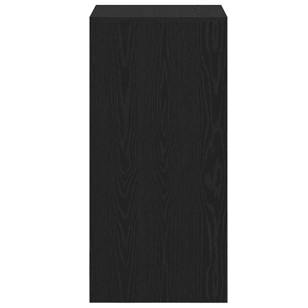 Barbord Svart Eik 51 X 50 X 103,5 Cm Konstruert Tre