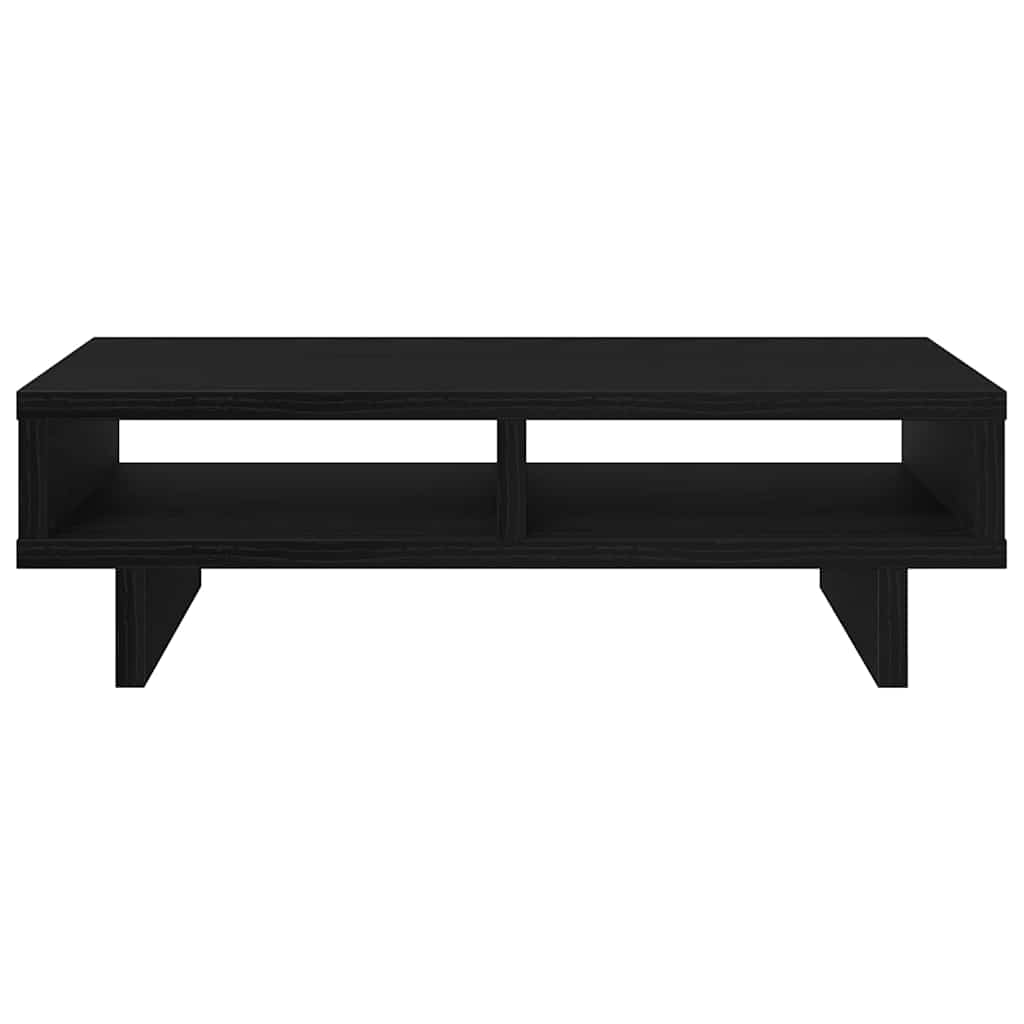 Skjermstativ Svart Eik 50X27X15 Cm Konstruert Tre
