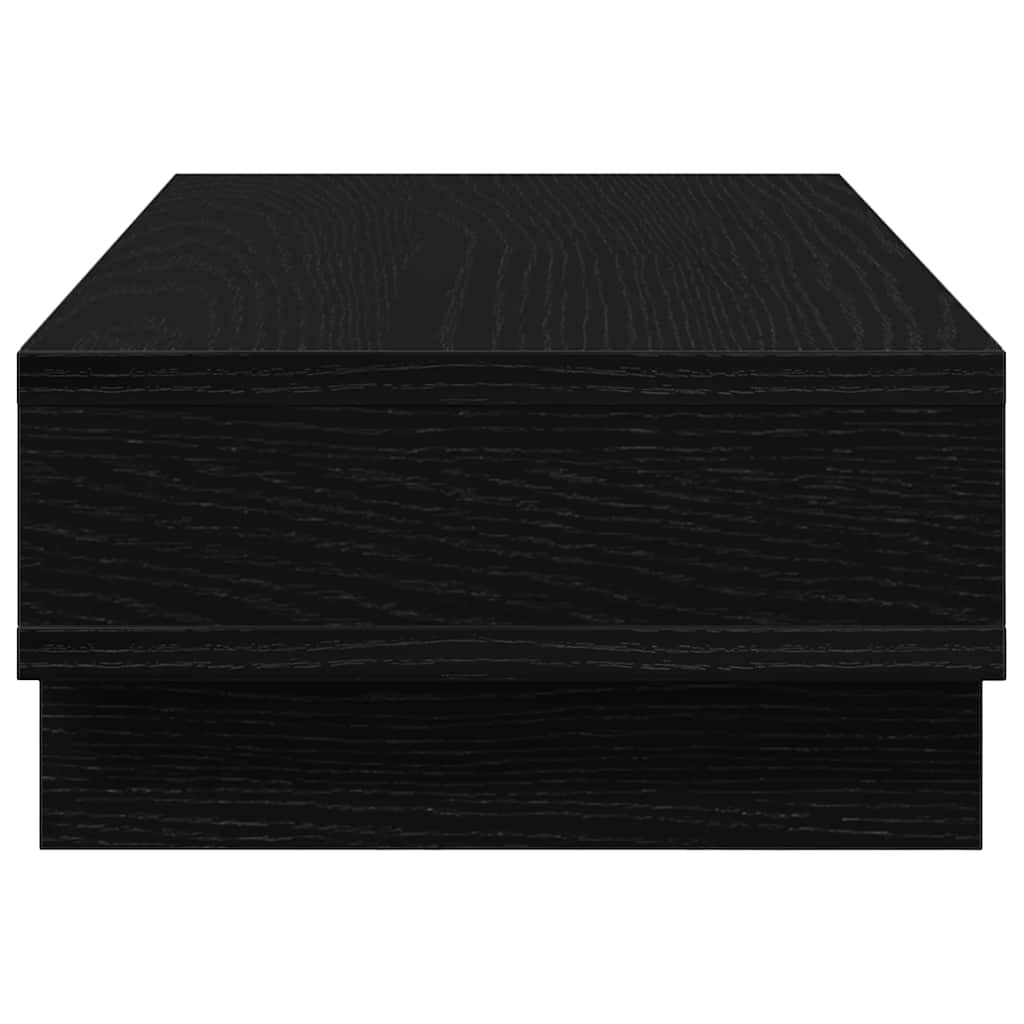 Skjermstativ Svart Eik 50X27X15 Cm Konstruert Tre
