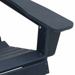 Adirondack-Stol Marineblå 82 X 74 X 92 Cm Hdpe