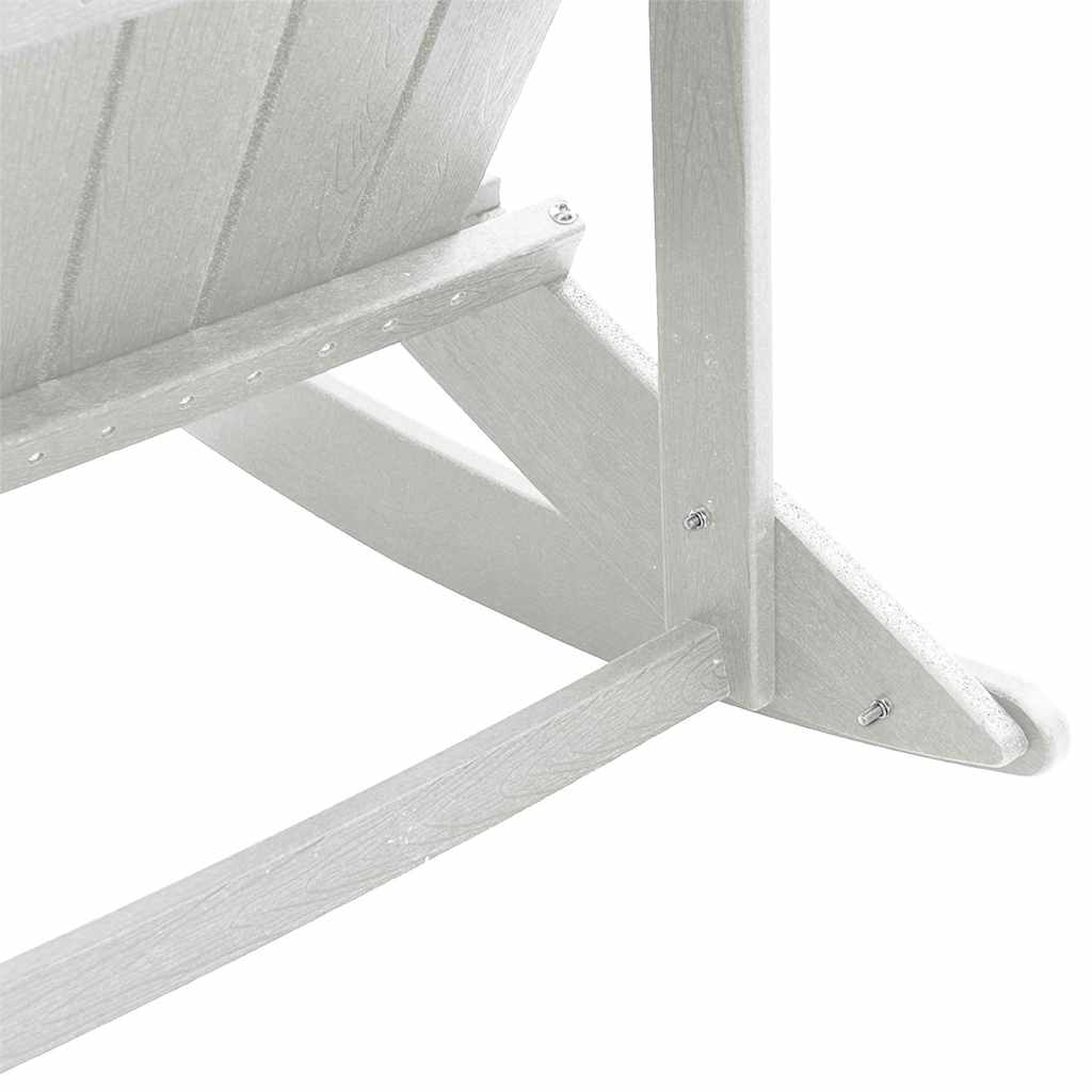 Adirondack Gyngestol Hvit 73.5 X 92 X 90Cm Hdpe