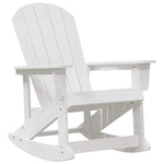 Adirondack Gyngestol Hvit 73.5 X 92 X 90Cm Hdpe