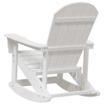 Adirondack Gyngestol Hvit 73.5 X 92 X 90Cm Hdpe