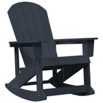 Adirondack Gyngestol Havblå 73.5 X 92 X 90Cm Hdpe