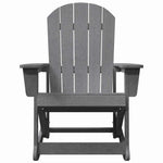Adirondack Gyngestol Lysegrå 73.5 X 92 X 90Cm Hdpe