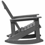 Adirondack Gyngestol Lysegrå 73.5 X 92 X 90Cm Hdpe